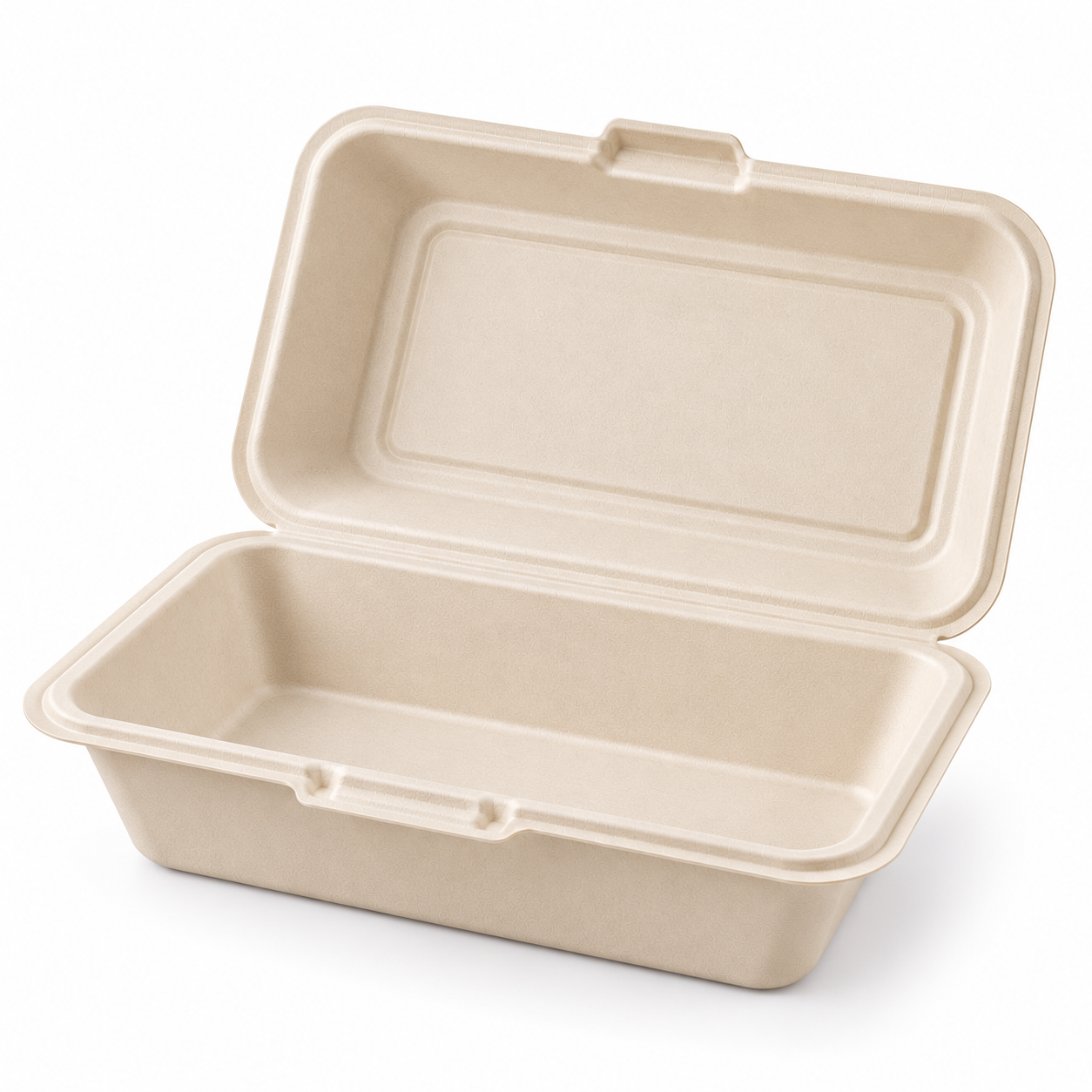 Food Box 9 x 6 Bagasse HB10 HP10 Open