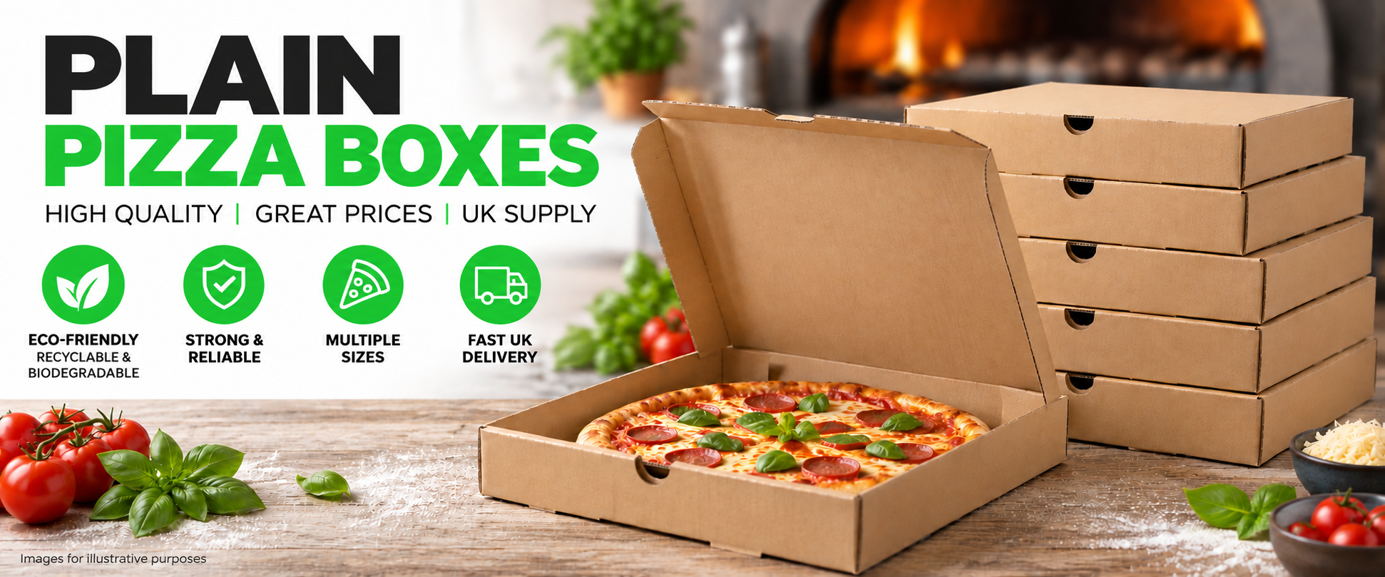 Plain Pizza Boxes - Pizza Box Factory